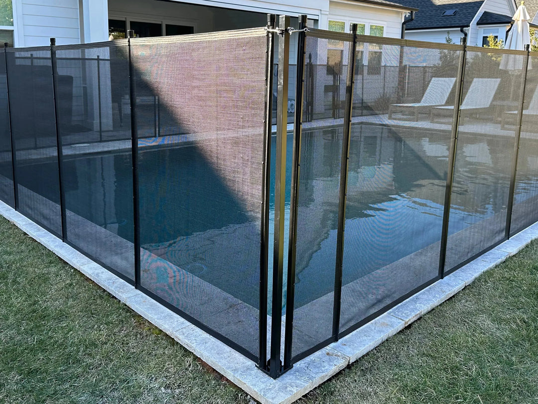 Spool Turned Posts 90° turn post – Pool Fence DIY