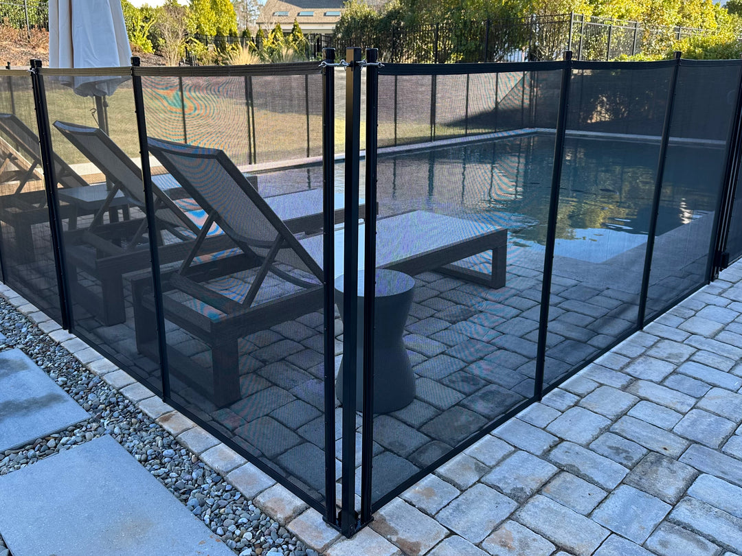Spool Turned Posts 90° turn post – Pool Fence DIY